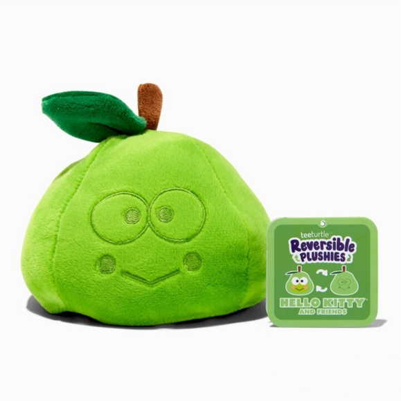 TeeTurtle Hello Kitty And Friends Reversible Keroppi Pear - Picture 3 of 9